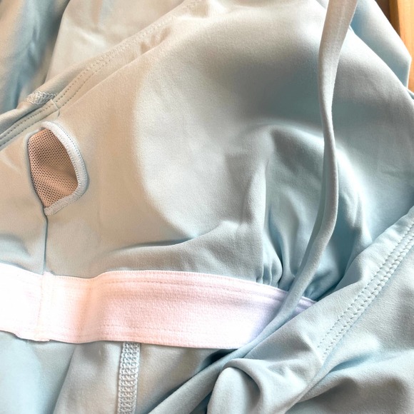 Halara Everyday Cloudful Backless Workout Dress Wannabe Spun Sugar Medium New - Picture 11 of 11